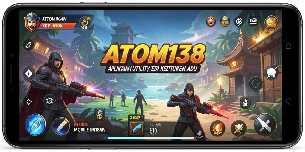 Tampilan utama ATOM138 yang intuitif dan mudah digunakan.