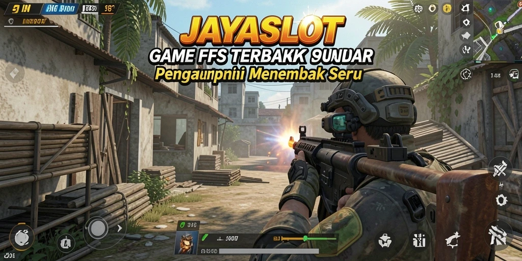 Gameplay menembak intens di JAYASLOT dengan aksi seru