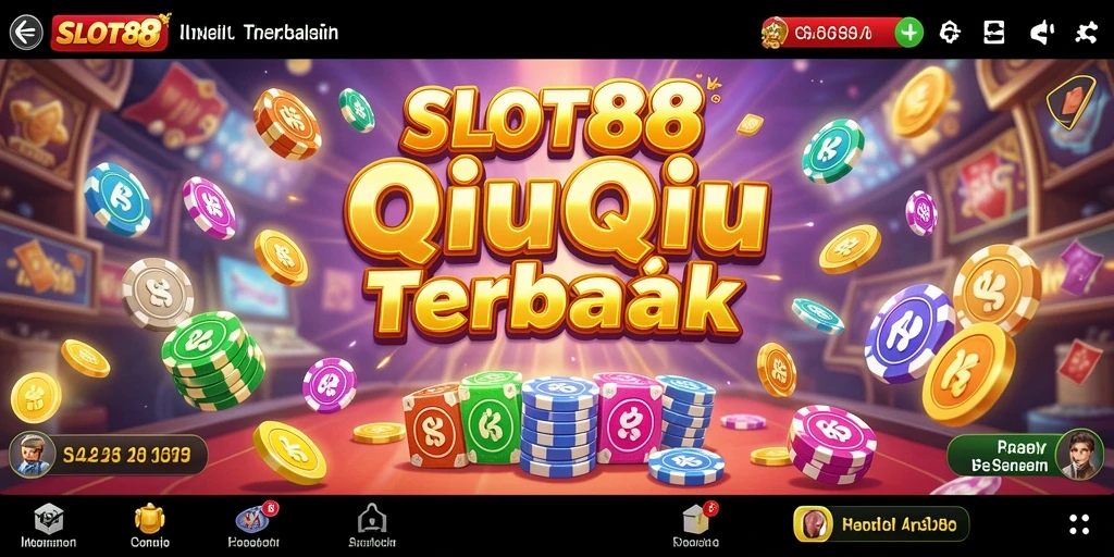 Gameplay seru QiuQiu di SLOT88 dengan teman-teman.