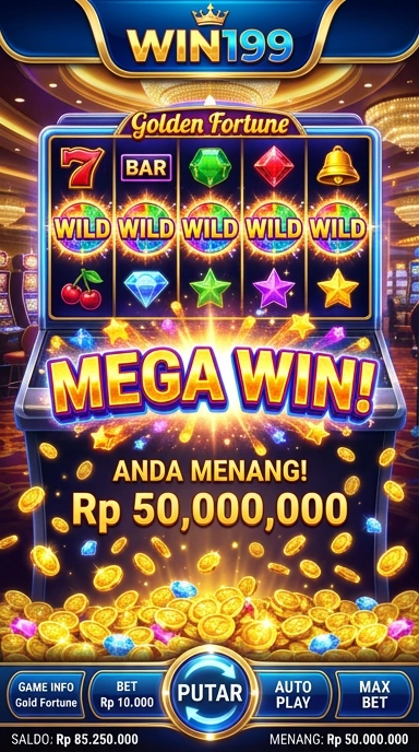 Tampilan antarmuka aplikasi win199 yang sederhana dan mudah dipahami.
